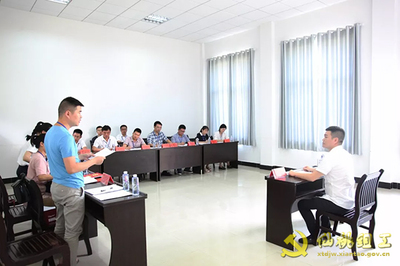 我市2018年选聘仙桃籍大学生回村任职面试举行